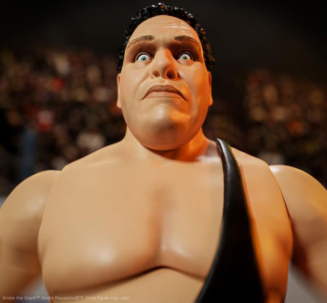 Andre the Giant Black Singlet 7-inch Scale | Ultimates | Super7