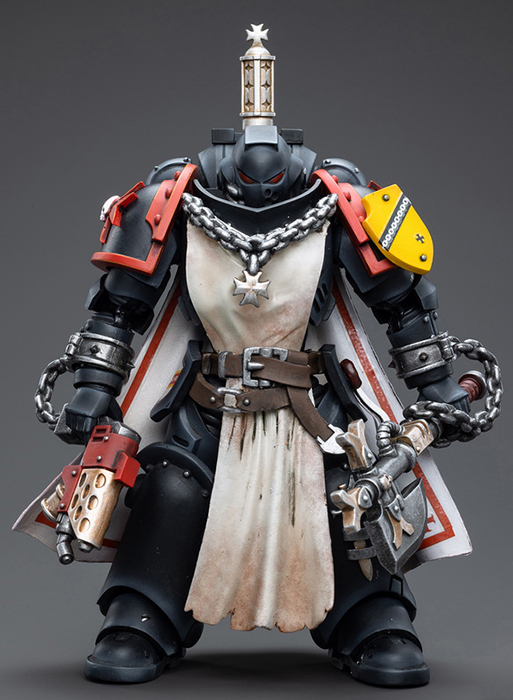 Black Templars Primaris Sword Brethren Granbertus 1/18 Scale | Warhammer 40K | Joy Toy 