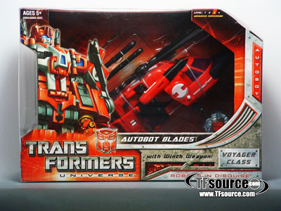 Voyager Class Autobot Blades | Transformers Universe