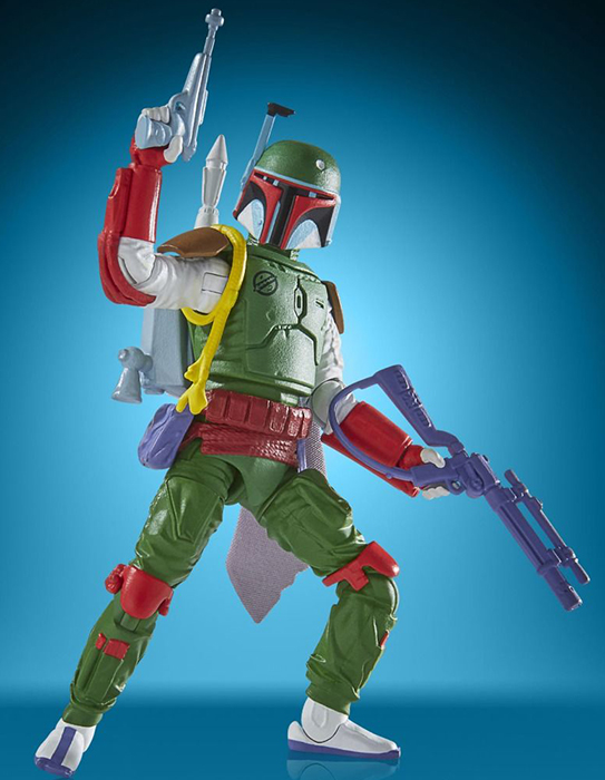 Boba Fett 3.75-Inch Scale Vintage Comic Art | Star Wars: Episode V The Empire Strikes Back | Star Wars The Vintage Collection