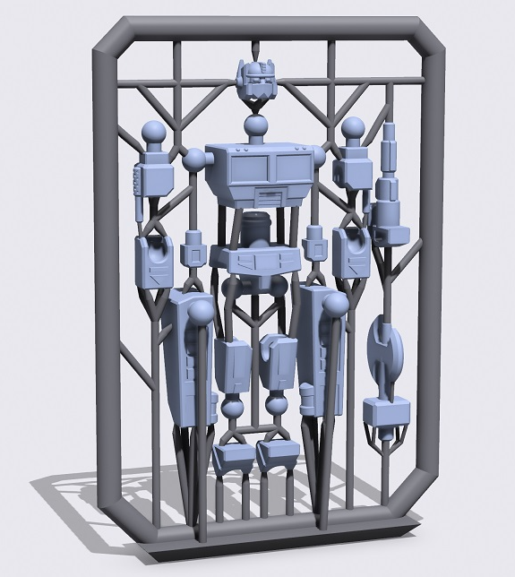 NB-007 Justice NanoBotz | HTB Toys