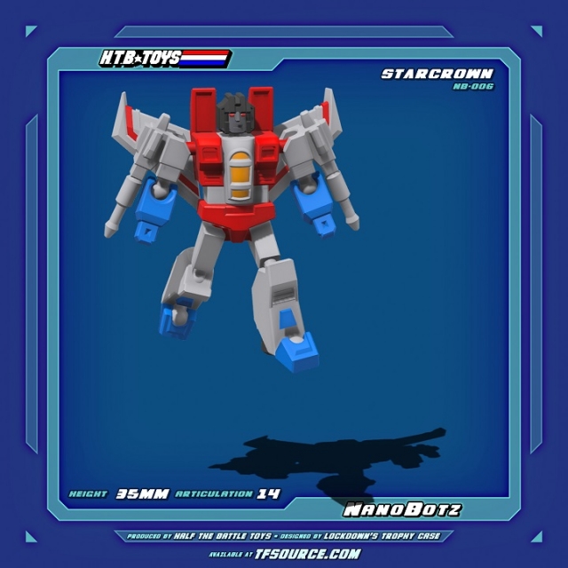 NB-006 Starscrown NanoBotz | HTB Toys