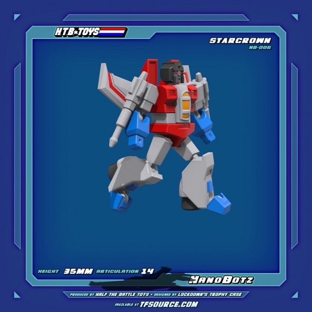 NB-006 Starscrown NanoBotz | HTB Toys