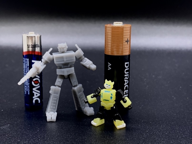 NB-003 Little Yellow NanoBotz | HTB Toys