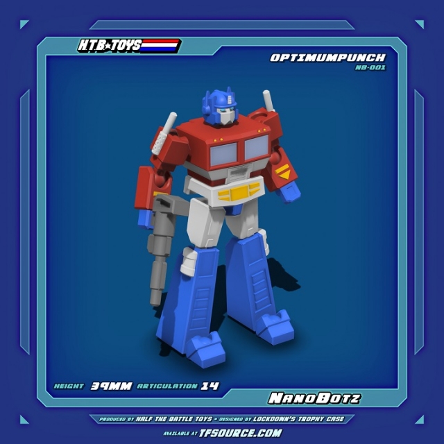 NB-001 Optimum Punch NanoBotz | HTB Toys