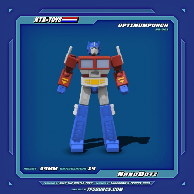 NB-001 Optimum Punch NanoBotz | HTB Toys