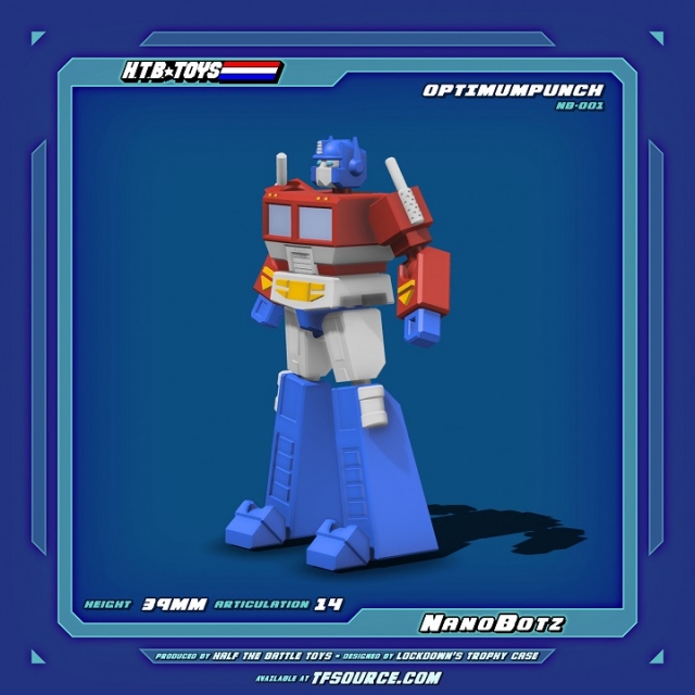NB-001 Optimum Punch NanoBotz | HTB Toys