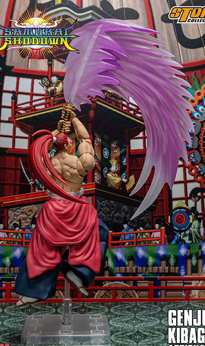 Genjuro Kibagami 1:12 Scale Figure | Samurai Shodown IV | Storm Collectibles