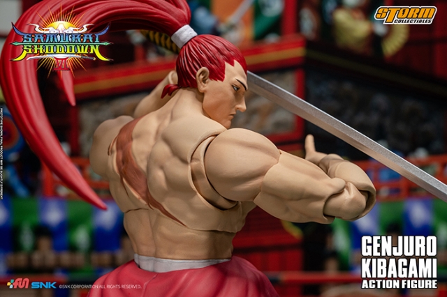 Genjuro Kibagami 1:12 Scale Figure | Samurai Shodown IV | Storm Collectibles