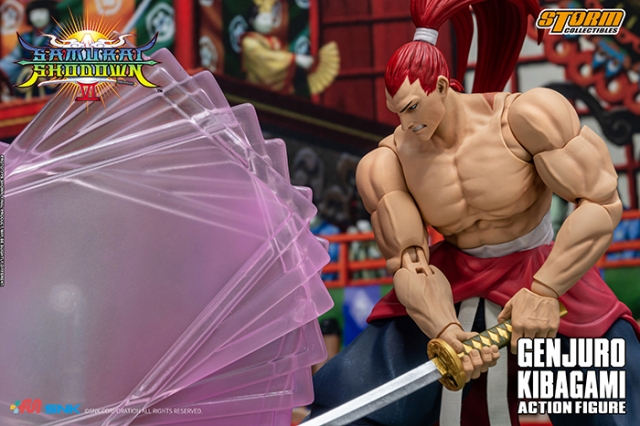 Genjuro Kibagami 1:12 Scale Figure | Samurai Shodown IV | Storm Collectibles