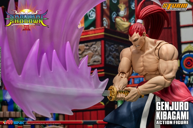 Genjuro Kibagami 1:12 Scale Figure | Samurai Shodown IV | Storm Collectibles