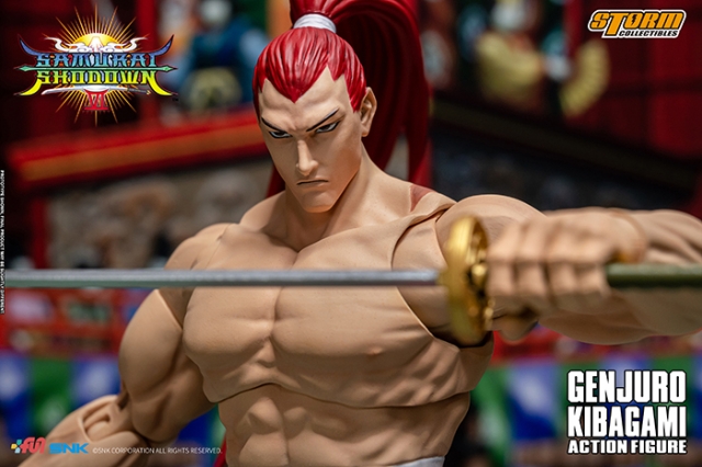Genjuro Kibagami 1:12 Scale Figure | Samurai Shodown IV | Storm Collectibles