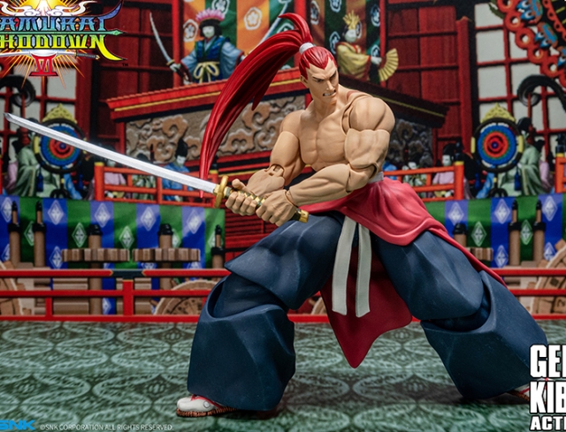Genjuro Kibagami 1:12 Scale Figure | Samurai Shodown IV | Storm Collectibles