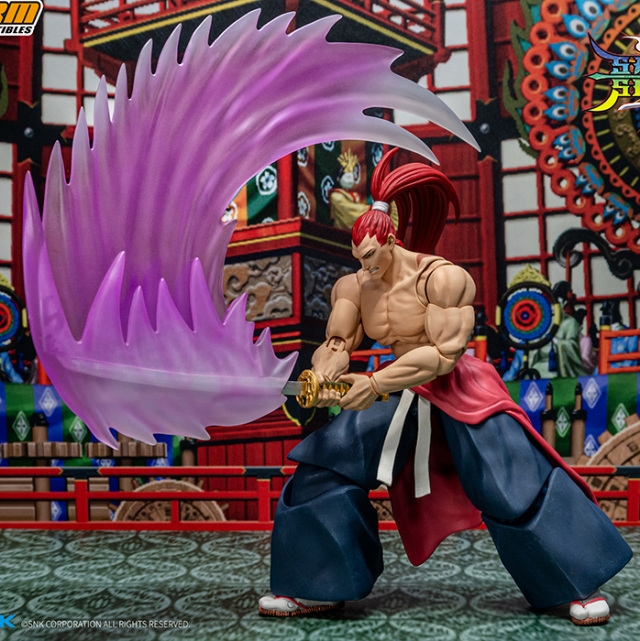 Genjuro Kibagami 1:12 Scale Figure | Samurai Shodown IV | Storm Collectibles
