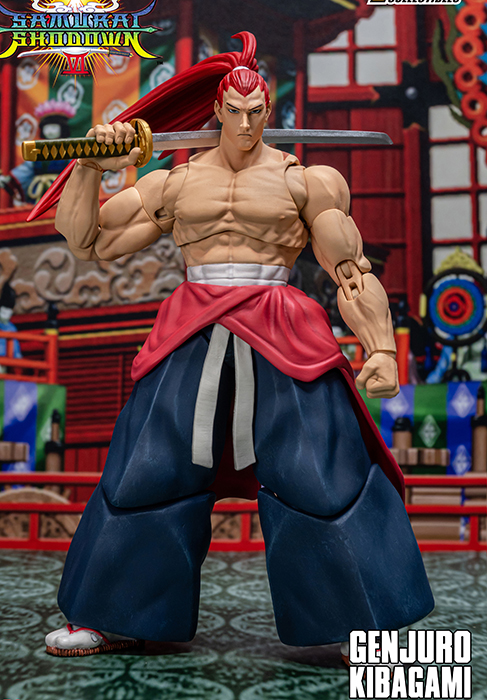 Genjuro Kibagami 1:12 Scale Figure | Samurai Shodown IV | Storm Collectibles