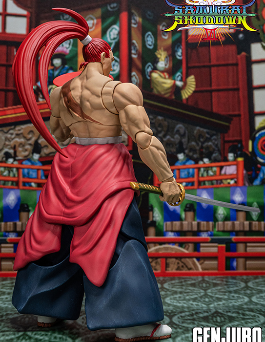 Genjuro Kibagami 1:12 Scale Figure | Samurai Shodown IV | Storm Collectibles
