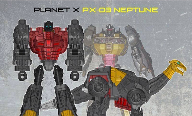 PX-03 Neptune Metallic Version | Planet X