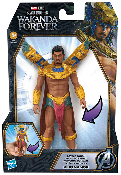 King Namor 6-Inch Scale | Black Panther: Wakanda Forever | Hasbro