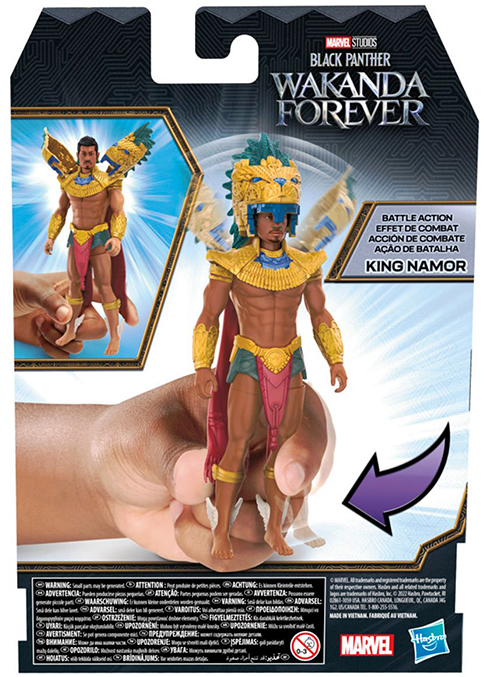 King Namor 6-Inch Scale | Black Panther: Wakanda Forever | Hasbro