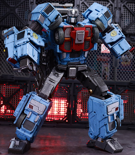 GT-08 Guardian Combiner Set of 5 Battle Damage Version | Generation Toy