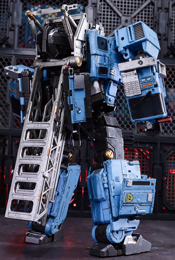 GT-08 Guardian Combiner Set of 5 Battle Damage Version | Generation Toy