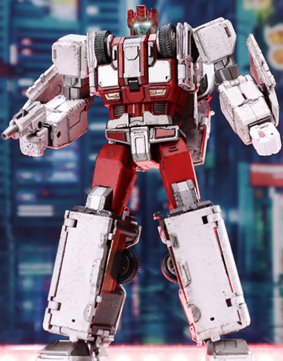 GT-08 Guardian Combiner Set of 5 Battle Damage Version | Generation Toy