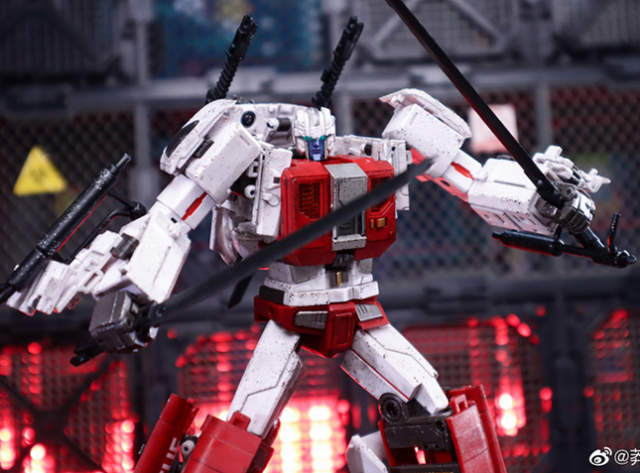 GT-08 Guardian Combiner Set of 5 Battle Damage Version | Generation Toy