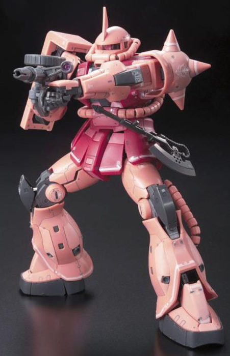 MS-06S Char's Zaku II Real Grade 1:144 Scale Model Kit | Mobile Suit Gundam II: Soldiers of Sorrow | Bandai Spirits