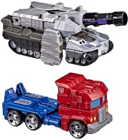 Heroes and Villains Optimus Prime and Megatron 2-Pack | Transformers: More than Meets the Eye