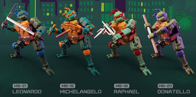 MB-19 Michelangelo | Teenage Mutant Ninja Turtles | 52 Toys MegaBOX