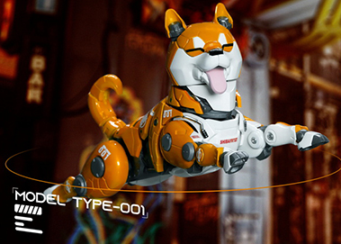 Shiba System 001 Sasa | Cyber Pet | HeatBoys