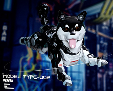 Shiba System 002 Hihi | Cyber Pet | HeatBoys