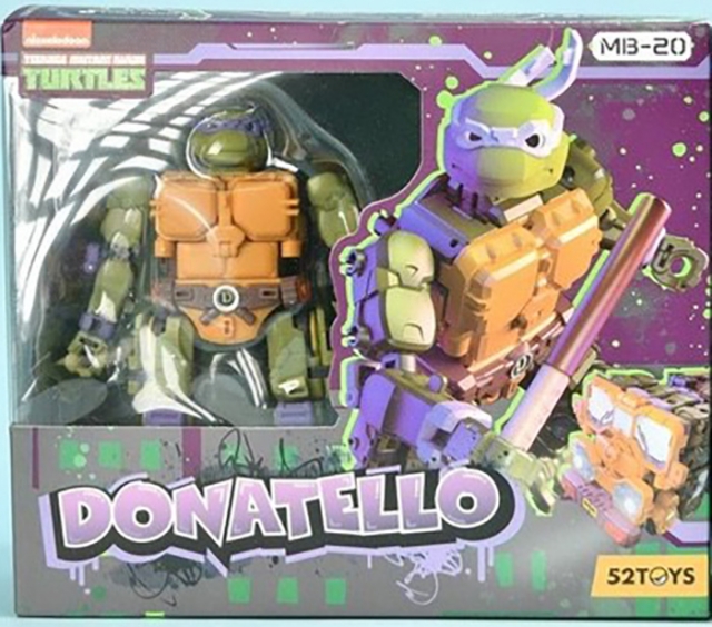 MB-20 Donatello | Teenage Mutant Ninja Turtles | 52 Toys MegaBOX