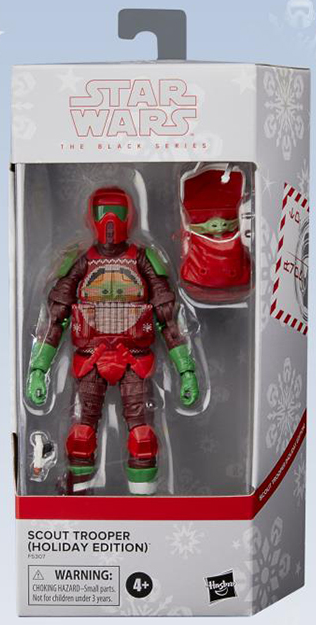 Scout Trooper Holiday Edition 6-inch Scale | Star Wars The Black Series