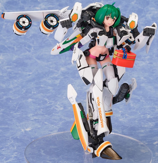 VF-25F Messiah Ranka Lee Model Kit Macross V.F.G. | Macross Frontier | Aoshima 40th Anniversary