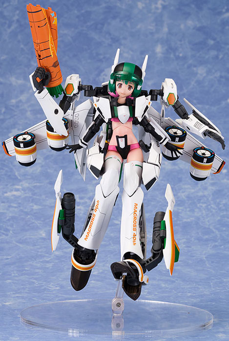 VF-25F Messiah Ranka Lee Model Kit Macross V.F.G. | Macross Frontier | Aoshima 40th Anniversary