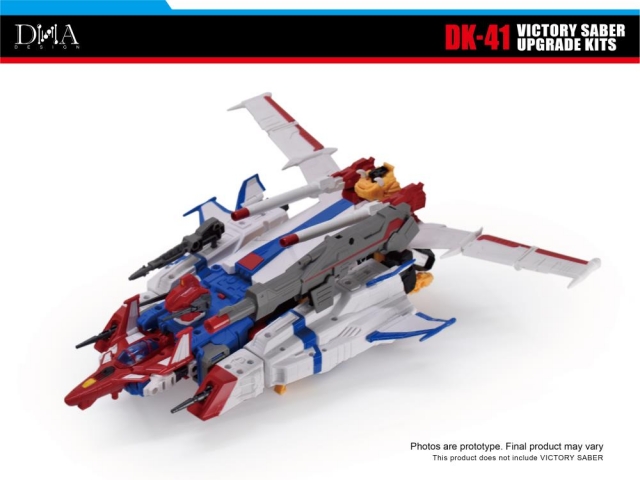 DK-41 Upgrade Kit for Transformers Generations Victory Saber | Dna Design | Upgrade Kit