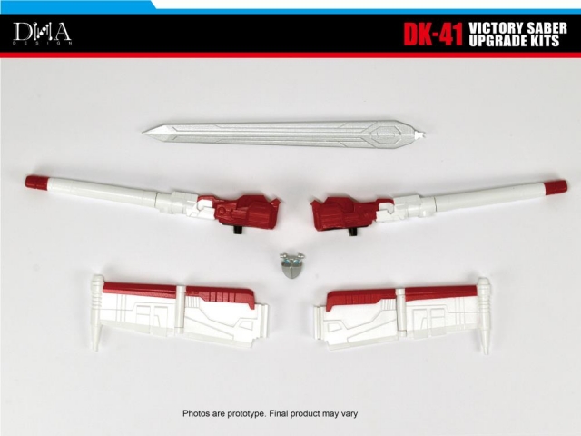 DK-41 Upgrade Kit for Transformers Generations Victory Saber | Dna Design | Upgrade Kit