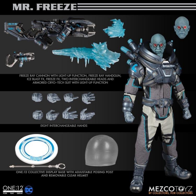Mr. Freeze One:12 Collective | DC Comics | Mezco Toyz