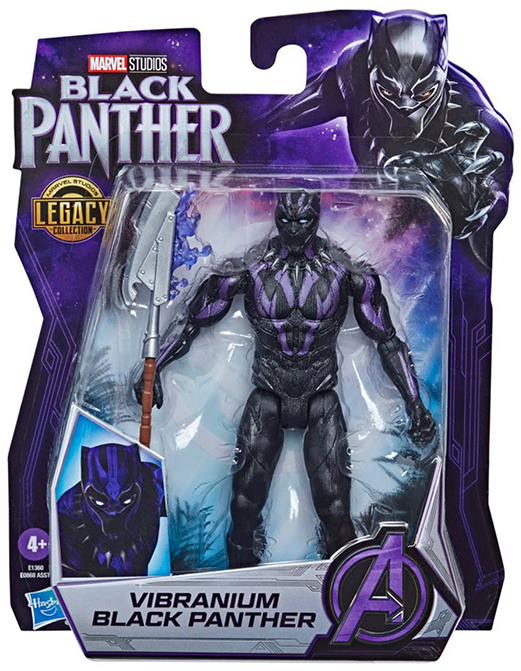 Vibranium Black Panther 6-Inch Scale | Black Panther | Marvel Studios Legacy Collection