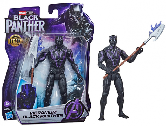 Vibranium Black Panther 6-Inch Scale | Black Panther | Marvel Studios Legacy Collection