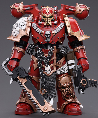 Chaos Space Marines Crimson Slaughter Brother Maganar 1/18 Scale | Warhammer 40K | Joy Toy 