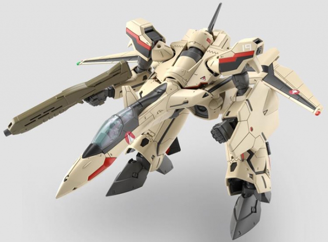 YF-19 Isamu Daison Machine High Grade 1/100 Scale Model Kit | Macross Plus | Bandai Spirits