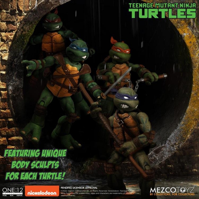 Teenage Mutant Ninja Turtles One:12 Collective Deluxe Box Set | Mezco Toyz