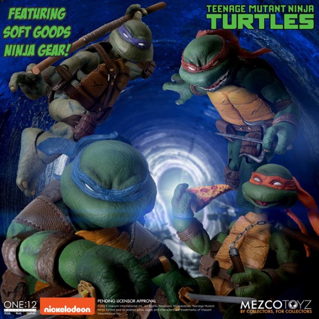 Teenage Mutant Ninja Turtles One:12 Collective Deluxe Box Set | Mezco Toyz