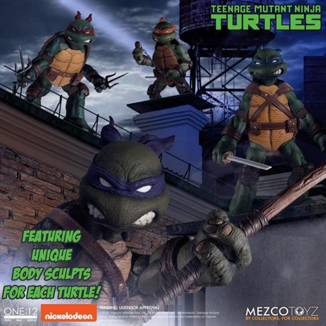 Teenage Mutant Ninja Turtles One:12 Collective Deluxe Box Set | Mezco Toyz