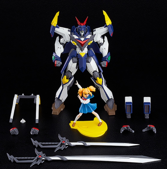 Biggus McHugeGuy Combination Great Bari Bari Team Epic Model Kit MODEROID | Pop Team Epic Season 2 | Good Smile Company