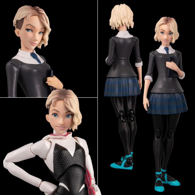 Spider-Gwen and Spider-Ham Set SV-Action | Spider-Man: Into the Spider-Verse | Sentinel