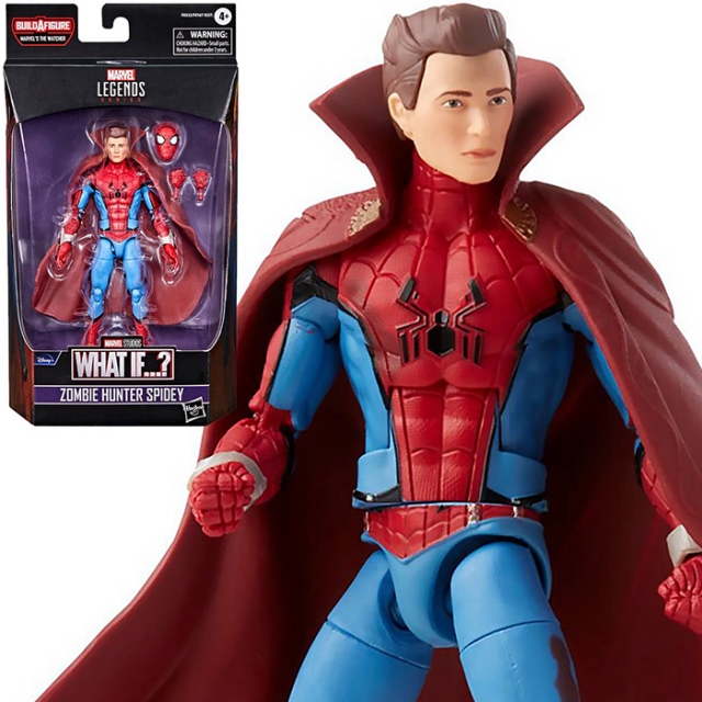 Hunter Spidey Marvel's The Watcher BAF | What If...? | Marvel Legends
