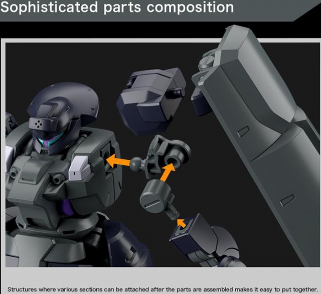 Dilanza Sol 1/144 Scale High Grade Model Kit | Mobile Suit Gundam: The Witch from Mercury | Bandai Spirits